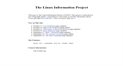 Desktop Screenshot of linfo.org