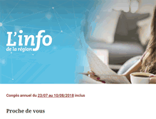 Tablet Screenshot of linfo.lu